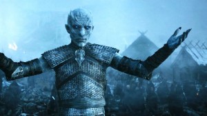 Create meme: the throne, the white walkers king of the night, game of thrones poster