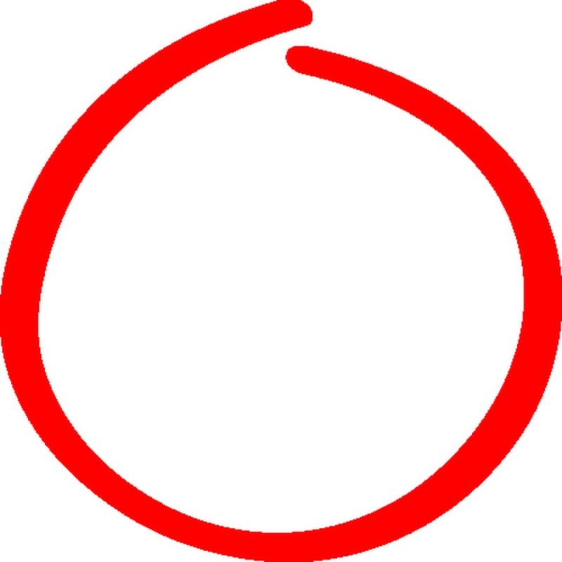 Создать мем: красная обводка, красный овал, круг клипарт