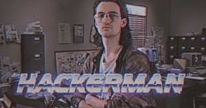 Создать мем: hackerman overwatch, хакермен из kung fury, Norman Hackerman