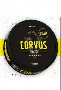 Создать мем: corvus снюс, снюс brutal, corvus brutal special edition снюс
