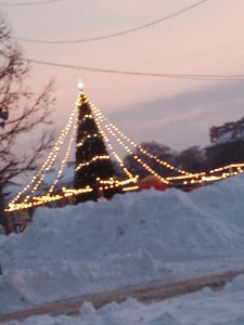 Создать мем: ёлка, елка красноярск, новогодняя елка на площади