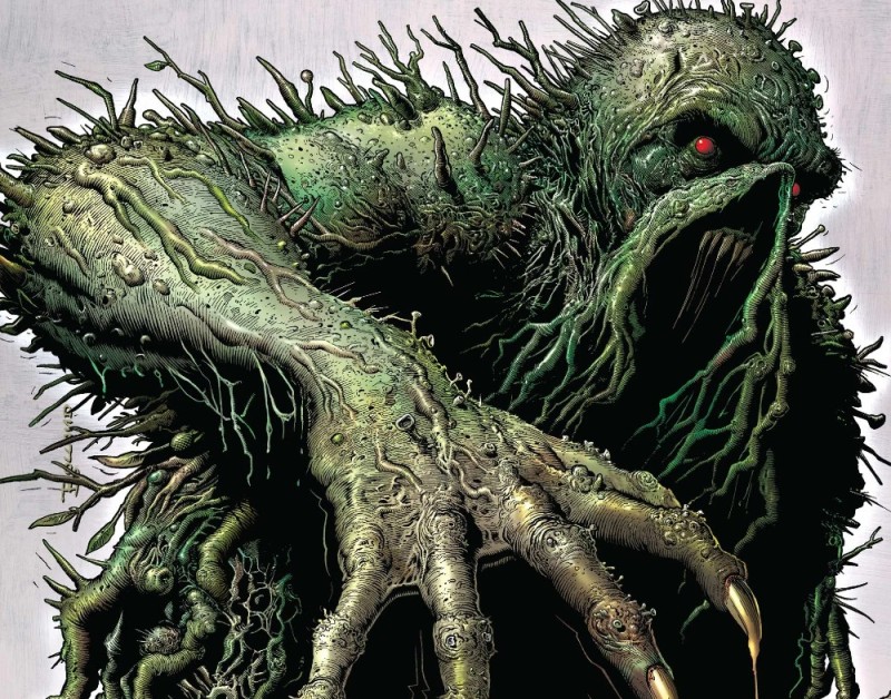 Создать мем: swamp thing, сериал болотная тварь, болотная тварь марвел