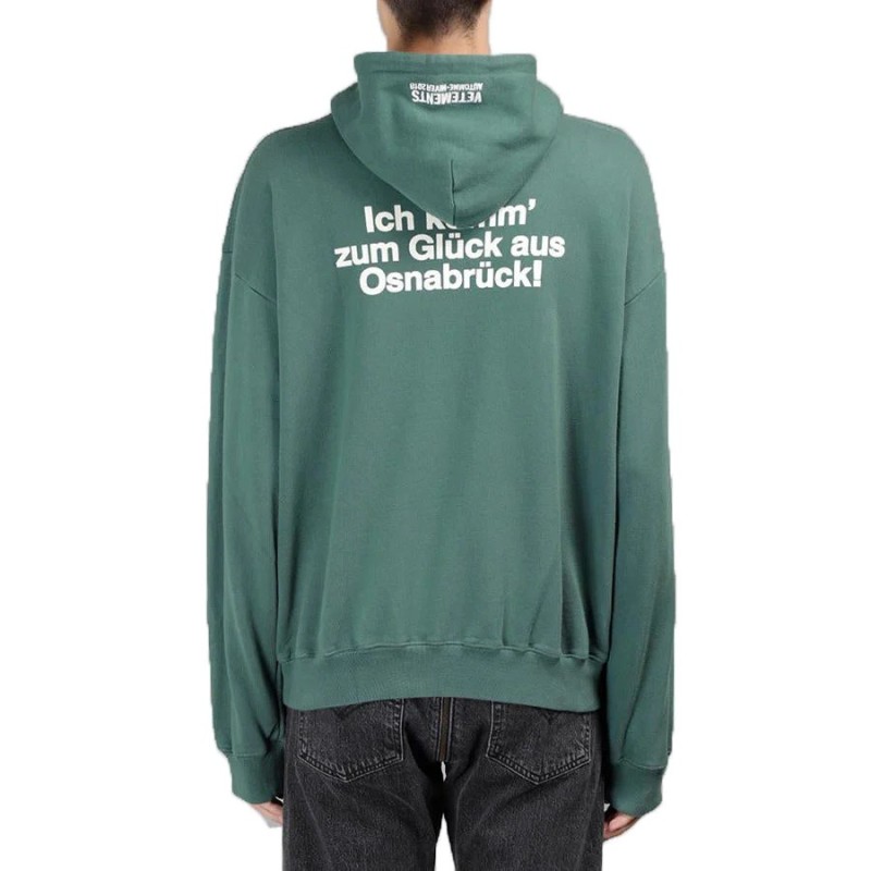 Create meme: clothing , vetements hoodie 2018, vetements hoodie dark green