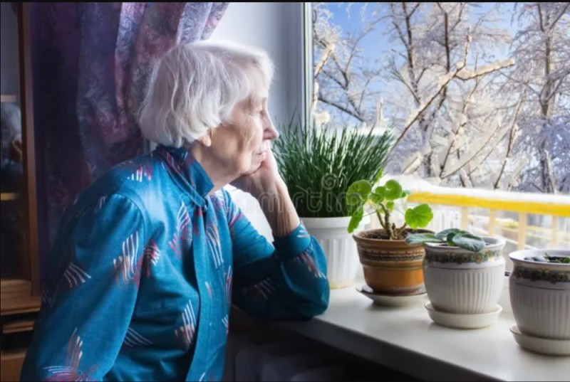 Create meme: woman , an elderly woman near the window, grandma 