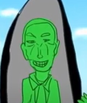 Create meme: Nicolas Cage cucumber, Dr. Katz animated series, Rick and Morty cucumber