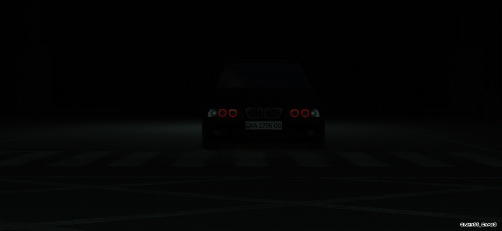 Create meme: bmw e39 in the dark, bmw E 34 at night, BMW BMW