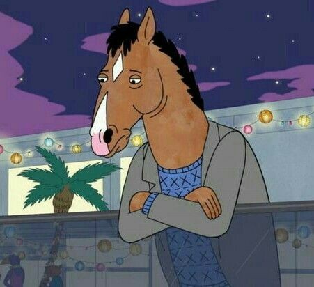 Create meme: bojack horse, The horse is Bo Jack, horse bojack animated series