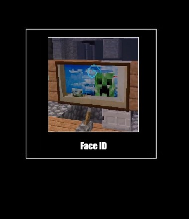 Create meme: paintings from minecraft, minecraft memes , paintings in minecraft