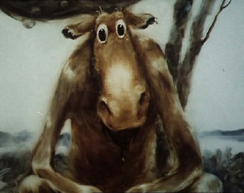 Create meme: Welcome to the 1986 cartoon, moose from the cartoon, moose cartoon