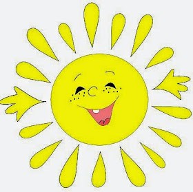 Create meme: The sun drawing, smiling sun, sunny with a smile