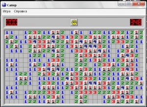 Create meme: sapper, minesweeper game