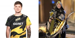 Создать мем: нави ксго, s 1 mple navi, саша симпл