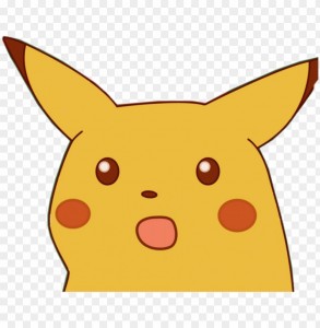 Create meme: wow Pikachu, Pikachu meme, Pikachu with his mouth open