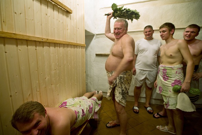 Create meme: zhirinovsky bath, Vladimir Zhirinovsky in the bath, degtyarev mikhail banya zhirinovsky