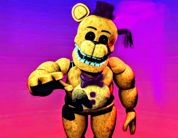 Create meme: the Golden Freddy, golden freddy fnaf, animatronic golden freddy