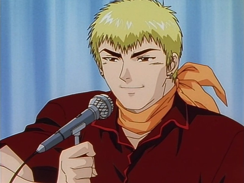 Create meme: young Onizuka anime teacher, anime by Eikichi Onizuka, GTO: great teacher onizuka