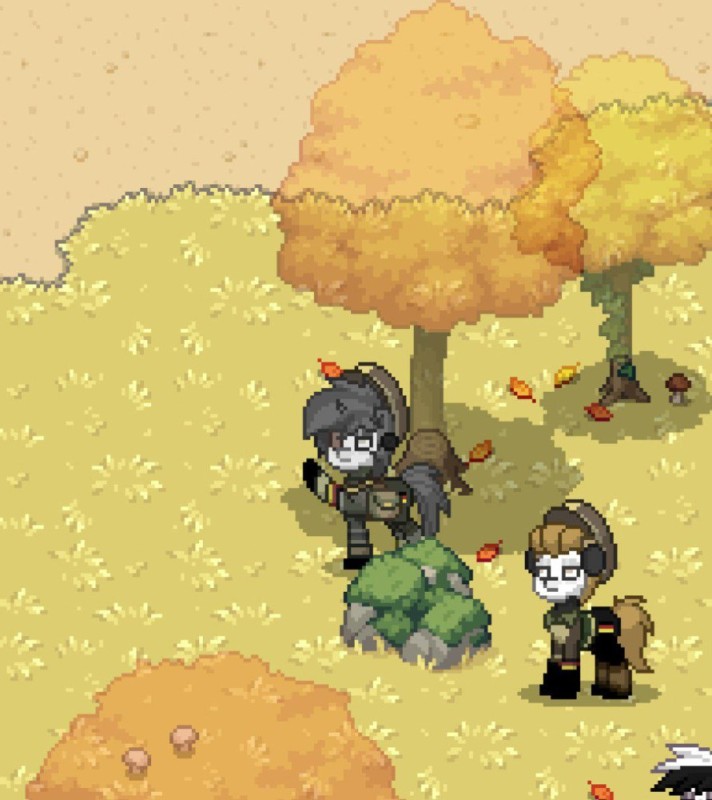 Create meme: pony town, Pony Town autumn, Morty in Pony Town