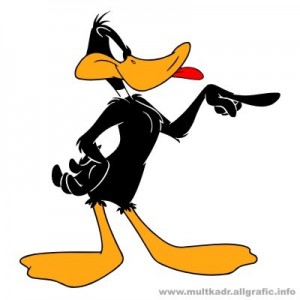 Create meme: daffy duck-vector, daffy duck stickers, daffy duck daffy duck