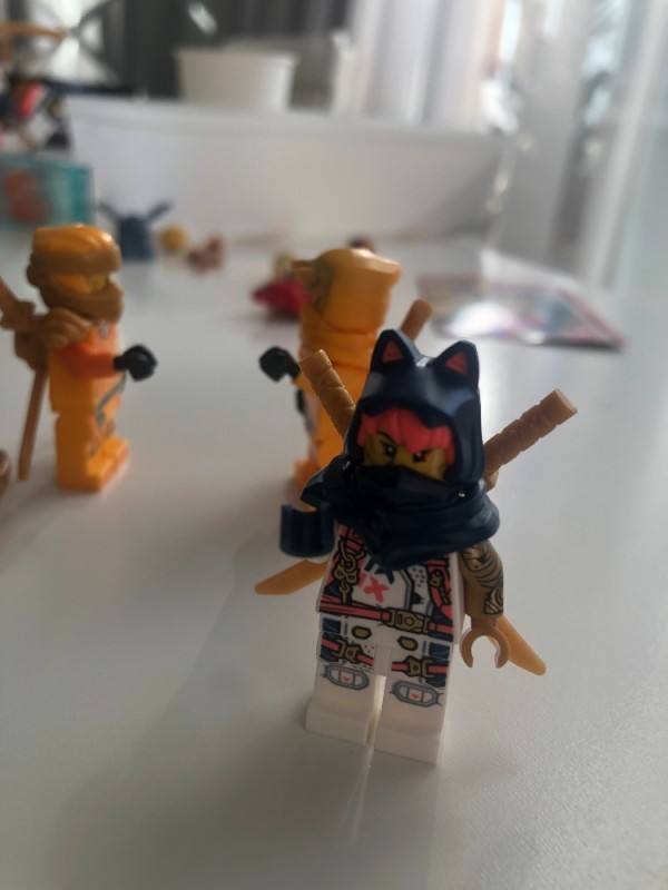 Create meme: lego ninjago movie, lego ninjago minifigures, Lego Ninjago Zane Custom