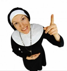 Create meme: nuns, nun
