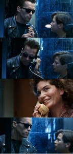 Create meme: terminator, Still from the film, Terminator