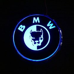 Create meme: the bmw emblem