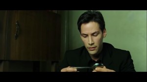 Create meme: nie, iPhone funny matrix, spoon