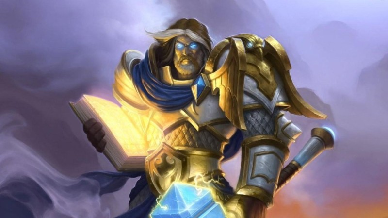 Create meme: paladin , Paladin Heartstone, Uther the Lightbringer 