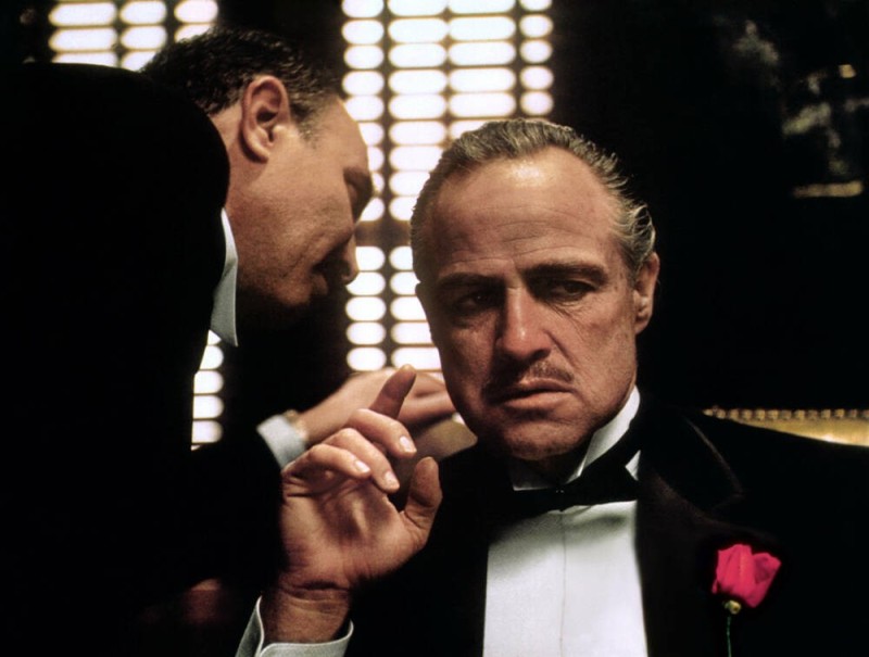 Create meme: without respect meme, don Corleone , michael corleone