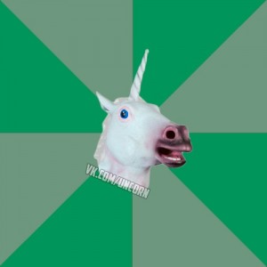 Create meme: The Unicorn Philosopher