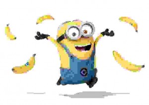 Create meme: minions, minion Bob, minions banana