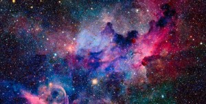 Create meme: space nebula, background space, bright space