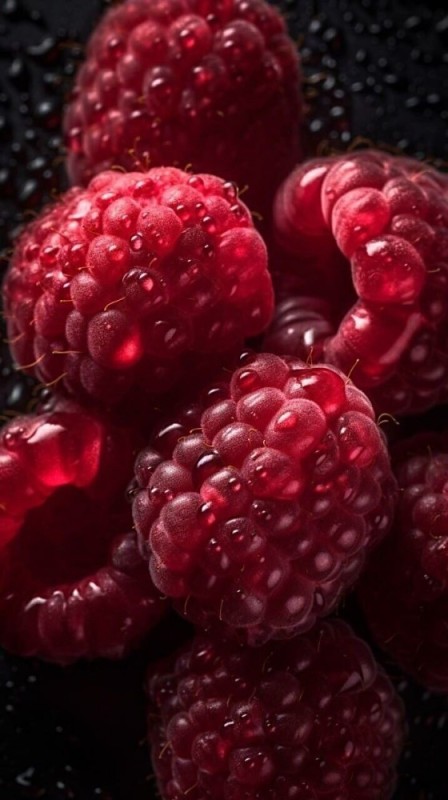 Create meme: raspberry berry, raspberry macro, raspberry background