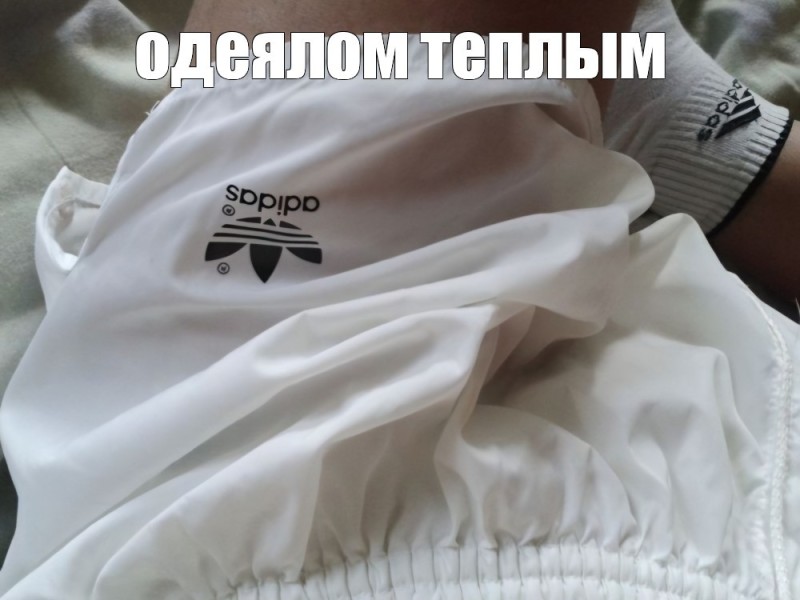 Create meme: adidas men's, white adidas, adidas jacket