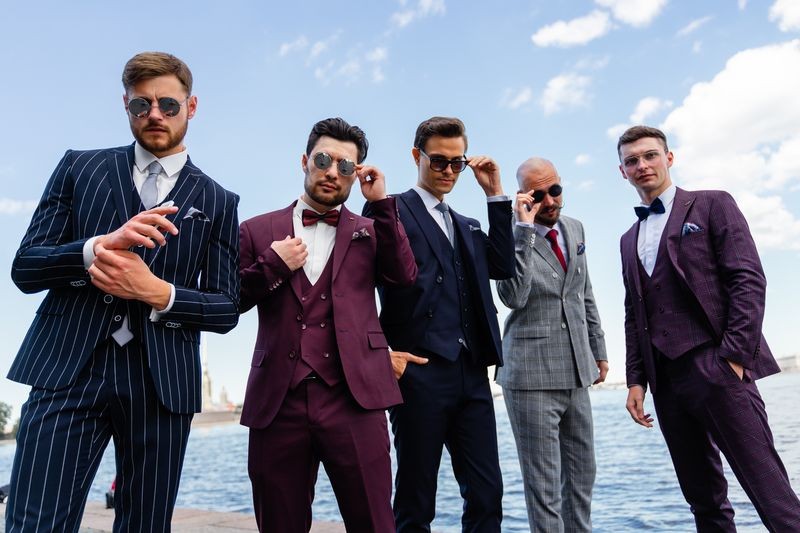 Create meme: stylish men's clothing, men's clothing, men's striped suit