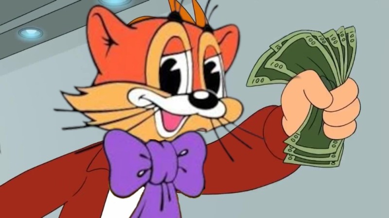 Create meme: Leopold , money , cartoon cat leopold