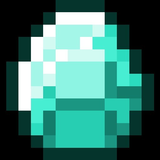 Create meme: minecraft diamond, diamond from minecraft, diamond minecraft no background