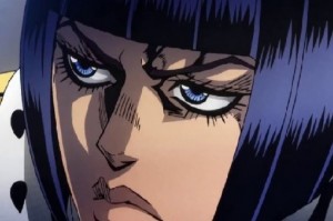 Create meme: Bruno Buccellati mom, Buccellati jojo screenshots, buccelatti jojo