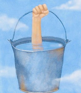 Create meme: the air, bucket