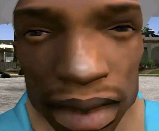 Create meme: CJ GTA San Andreas, nope , cj gta sa