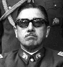 Create meme: Salvador Allende and Pinochet, Pinochet Chile, Augusto Pinochet glasses