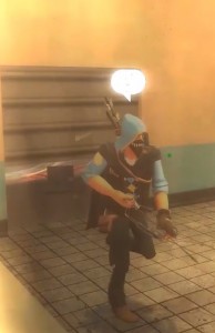 Создать мем: pyro, tf 2, team fortress 2 cursed images