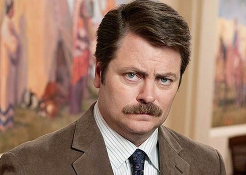 Create meme: Ron Swanson , I'm a simple man you see , I'm a simple man meme