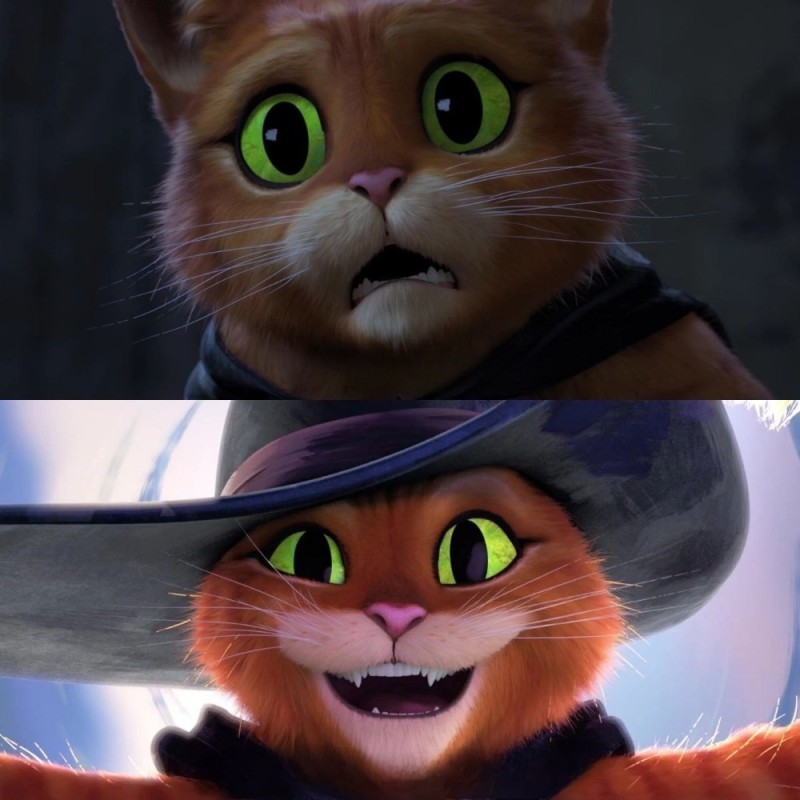 Create meme: puss in boots heroes, Puss in Boots 2022, Shrek 2 Puss in boots