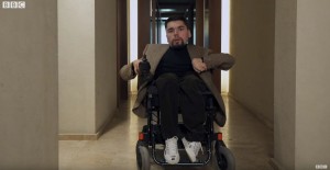 Create meme: Alexander Gorbunov disabled, wheelchair, disabled wheelchair