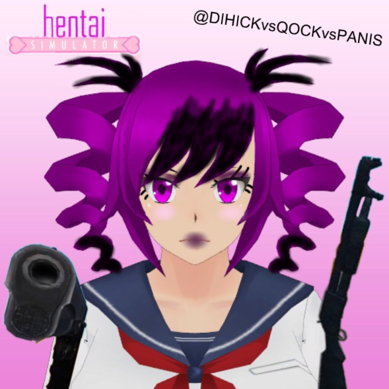 Create meme: kokona haruka, yandere simulator of the Haruka cocoon, Katrina hurricane kokona haruka