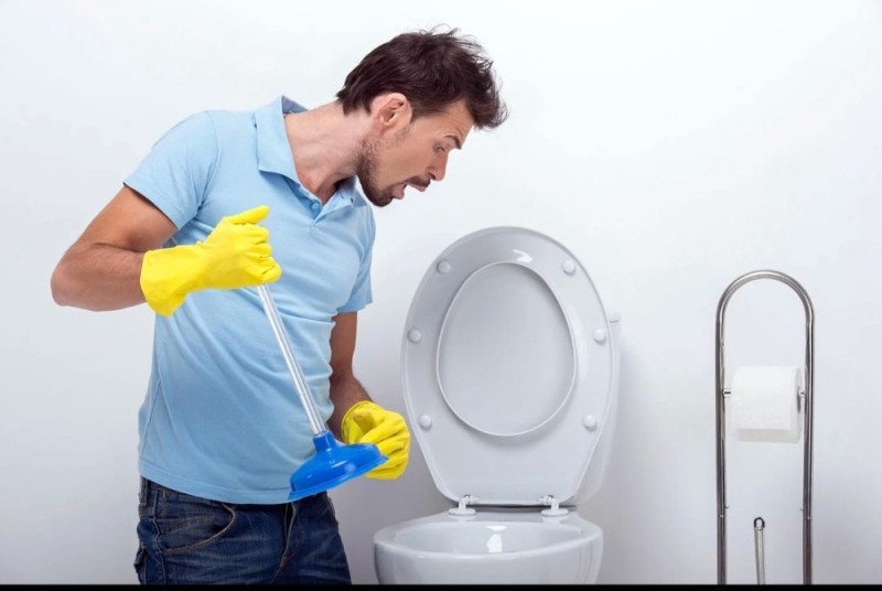 Create meme: to clean the toilet drain, clogged toilet, cleaning the toilet