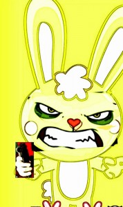 Create meme: the trick, happy tree friends