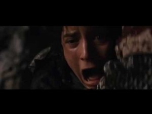 Создать мем: фродо в мории, noooo, frodo