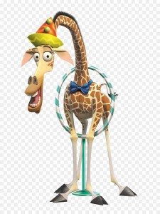 Create meme: Melman Madagascar, giraffe